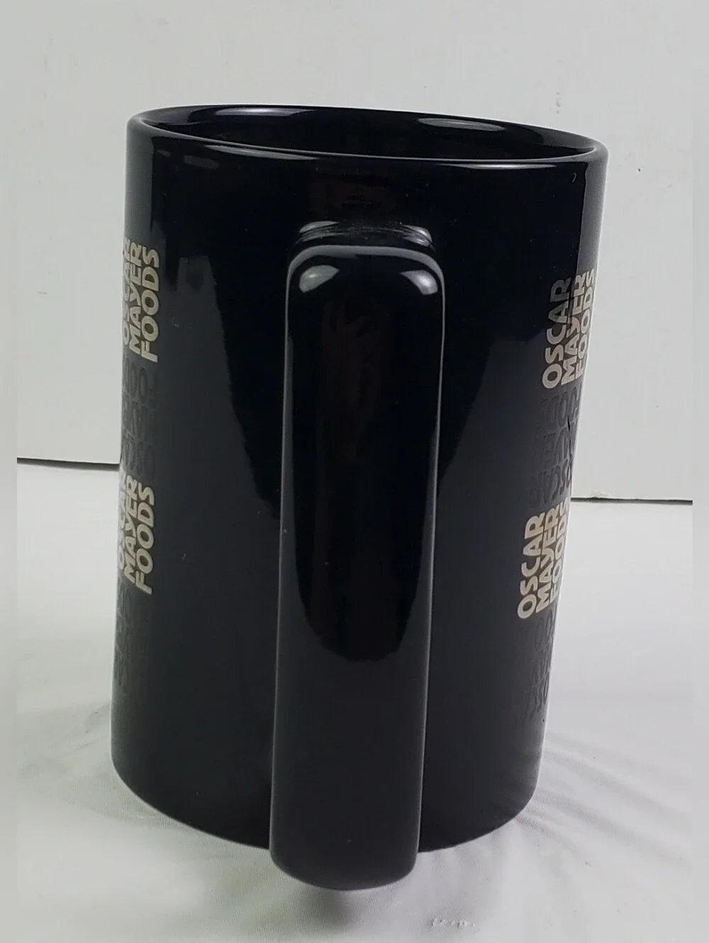 Oscar Mayer Foods VTG Advertising Collectible All Over Print Logo Coffee Mug Cup